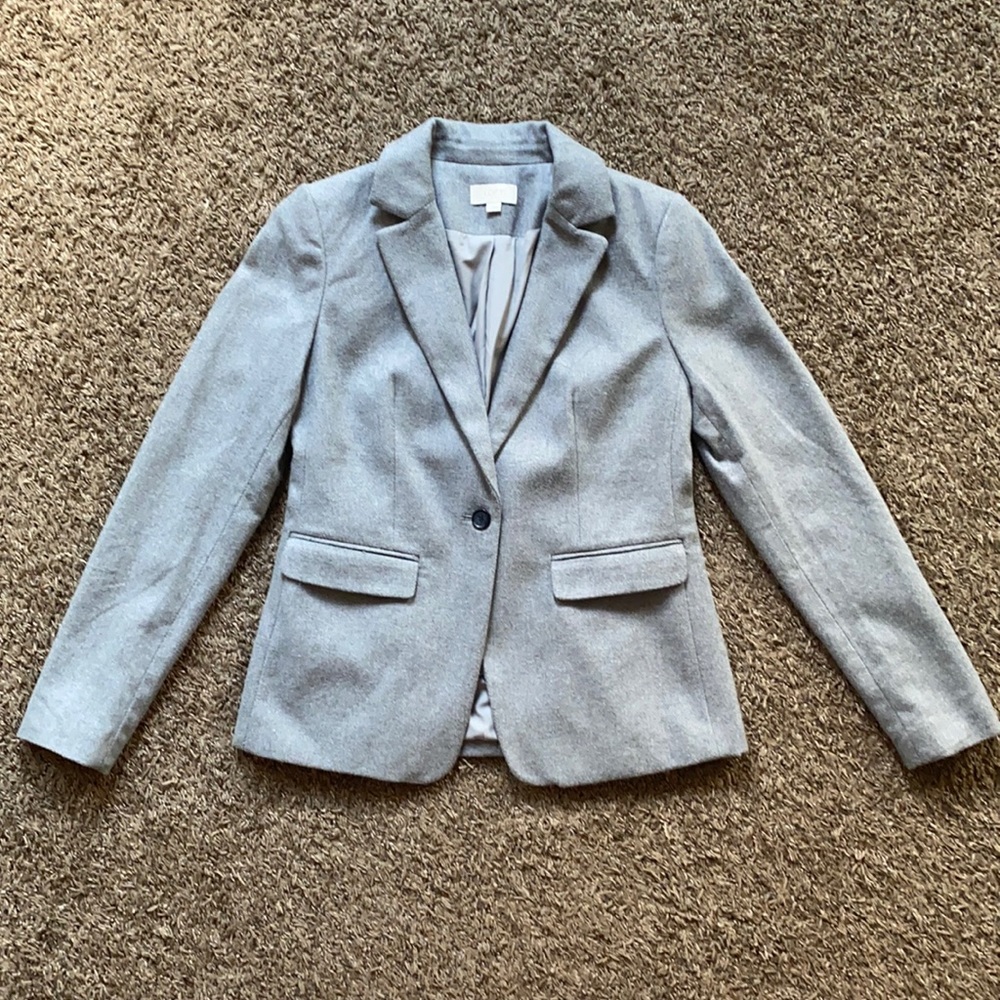 Loft Outlet gray blazer